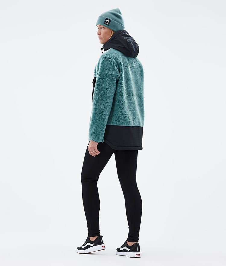 Montec Lima W 22 Fleece Hoodie Damen Atlantic/Black, Bild 4 von 10
