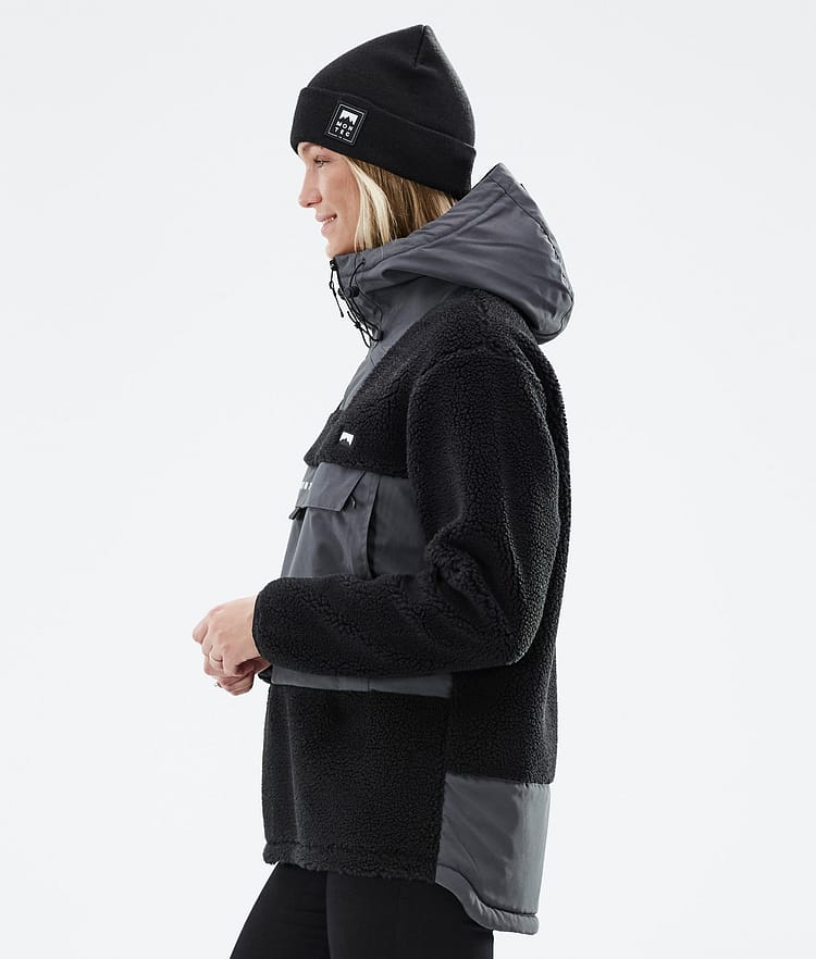 Montec Lima W 22 Fleece Hoodie Damen Black/Phantom, Bild 5 von 10