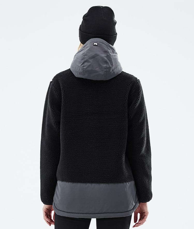 Montec Lima W 22 Fleece Hoodie Damen Black/Phantom, Bild 6 von 10