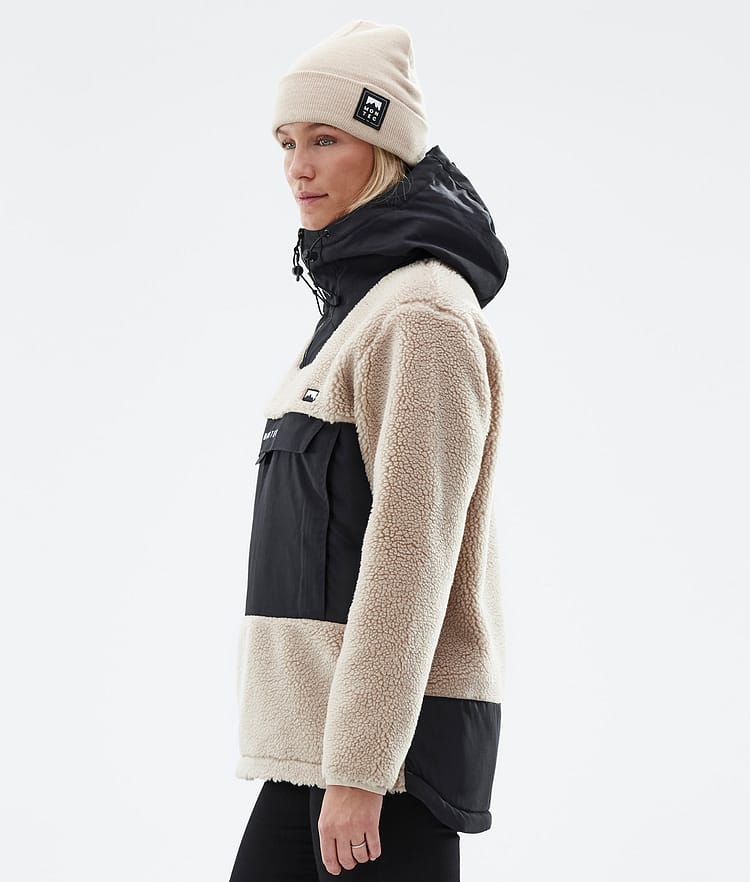 Montec Lima W 22 Fleece Hoodie Damen Sand/Black, Bild 5 von 10