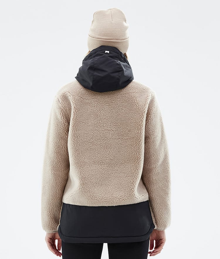 Montec Lima W 22 Fleece Hoodie Damen Sand/Black, Bild 6 von 10