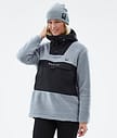 Montec Lima W 22 Fleece Hoodie Damen Soft Blue/Black