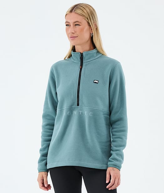 Montec Echo W Fleecepullover Damen Atlantic