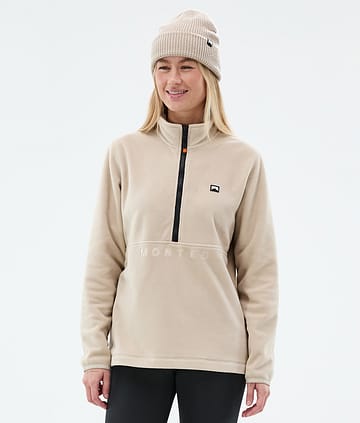 Montec Echo W Fleecepullover Damen Sand