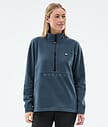 Montec Echo W Fleecepullover Damen Metal Blue
