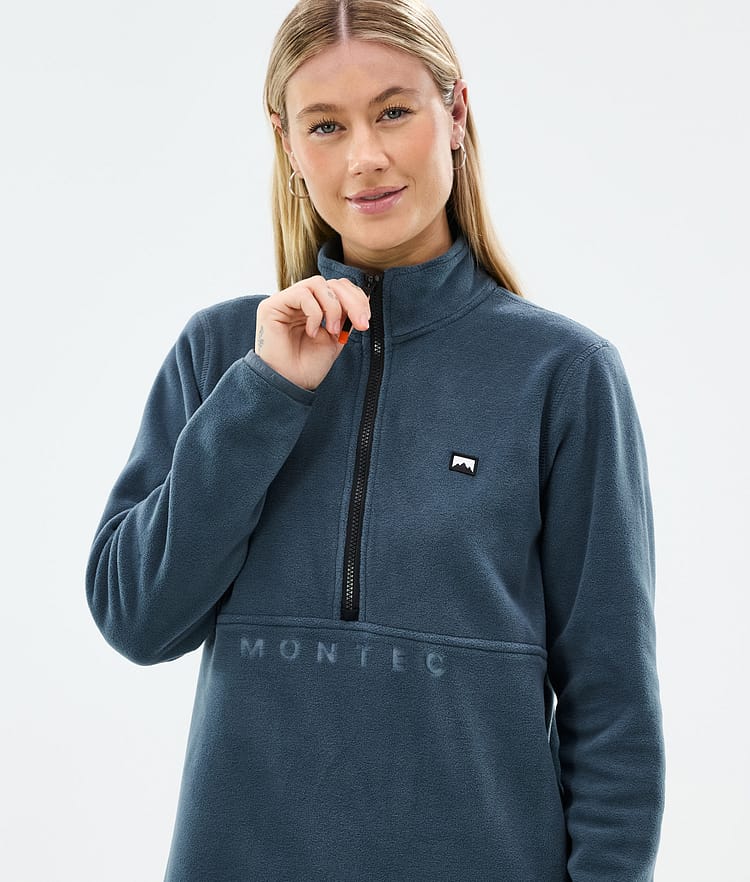 Montec Echo W Fleecepullover Damen Metal Blue, Bild 2 von 5