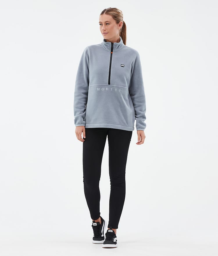 Montec Echo W Fleecepullover Damen Soft Blue Renewed, Bild 3 von 5