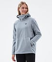 Montec Delta W Fleece Hoodie Damen Soft Blue