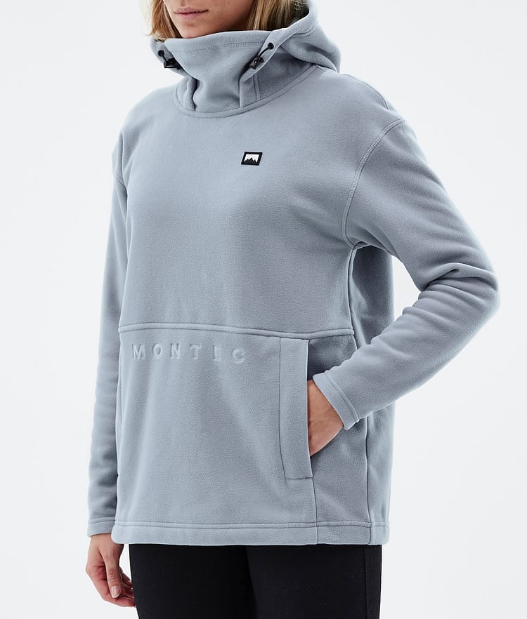 Montec Delta W Fleece Hoodie Damen Soft Blue