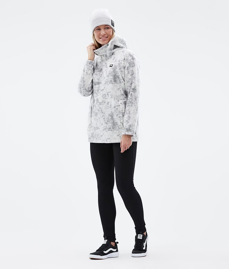 Montec Delta W Fleece Hoodie Damen Grey Tiedye, Bild 3 von 7