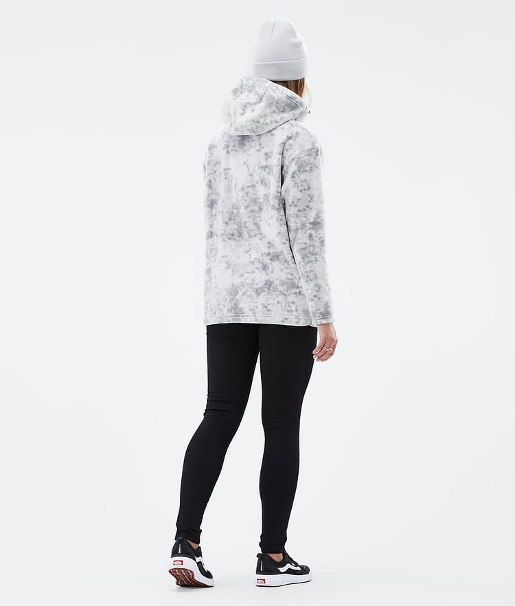 Montec Delta W Fleece Hoodie Damen Grey Tiedye, Bild 4 von 7