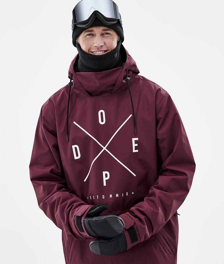 Dope Migoo Snowboardjacke Herren 2X-Up Burgundy, Image 2 of 8