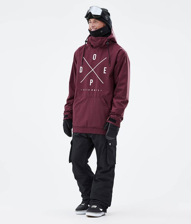 Dope Migoo Snowboardjacke Herren 2X-Up Burgundy, Image 3 of 8