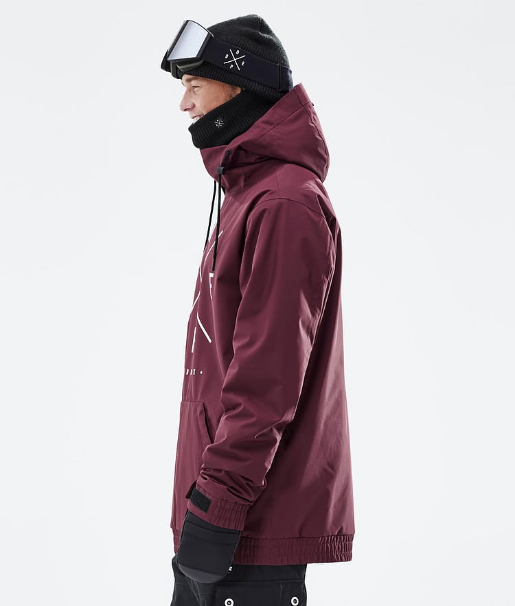 Dope Migoo Snowboardjacke Herren 2X-Up Burgundy, Image 6 of 8