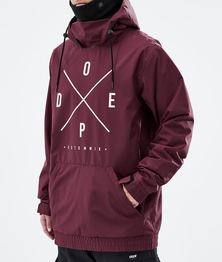 Dope Migoo Snowboardjacke Herren 2X-Up Burgundy, Image 8 of 8