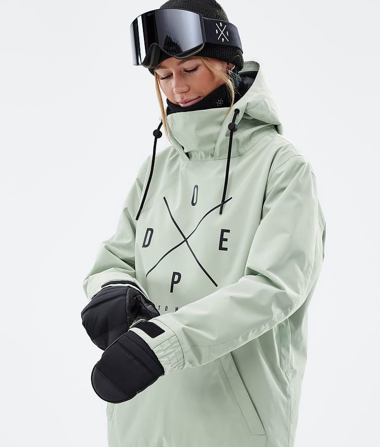 Dope Migoo W Snowboardjacke Damen 2X-Up Soft Green, Image 2 of 8