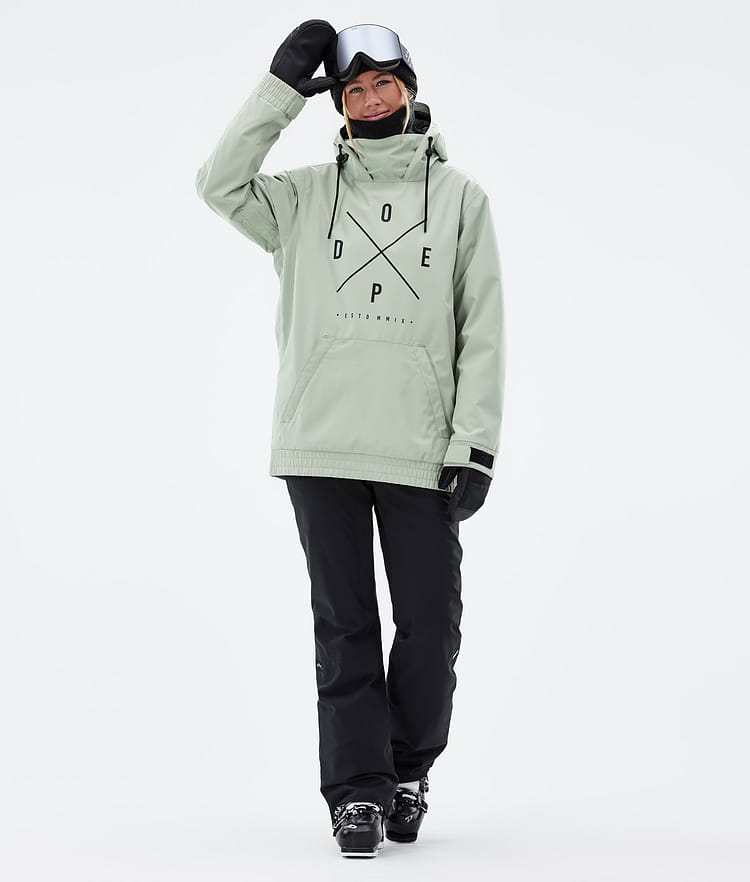 Dope Migoo W Skijacke Damen 2X-Up Soft Green, Image 3 of 8