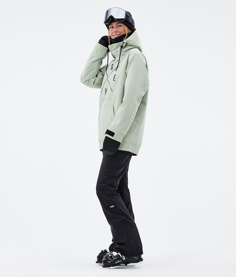 Dope Migoo W Skijacke Damen 2X-Up Soft Green, Image 4 of 8