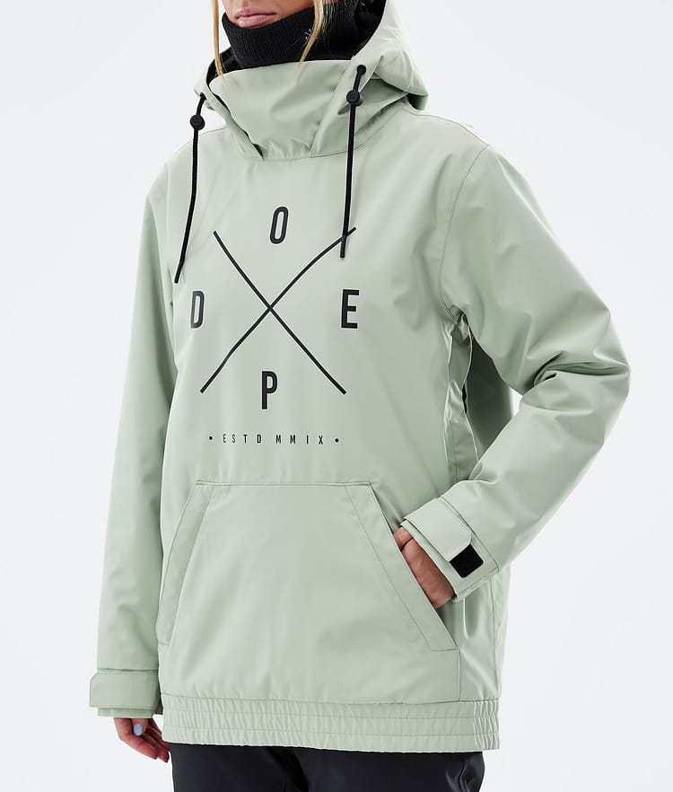 Dope Migoo W Skijacke Damen 2X-Up Soft Green, Image 8 of 8