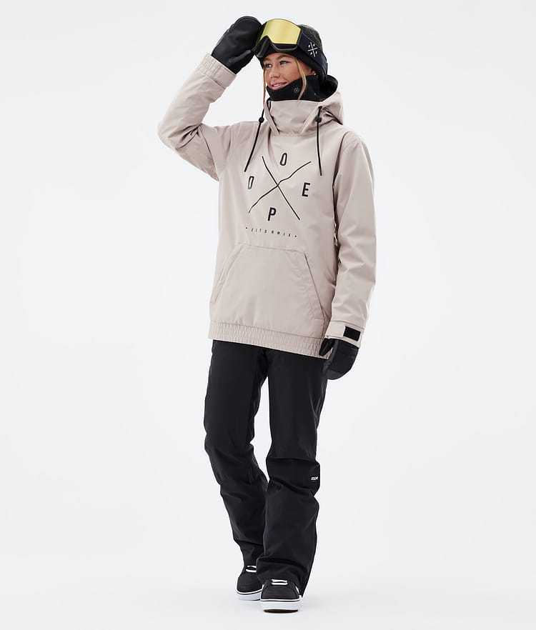 Dope Migoo W Snowboardjacke Damen 2X-Up Sand, Image 3 of 8