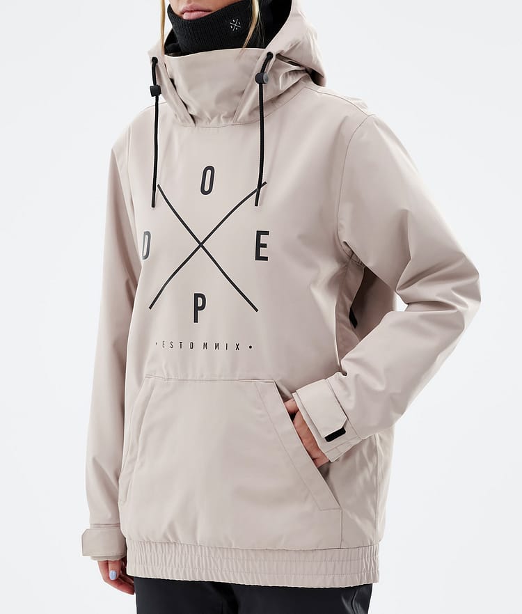 Dope Migoo W Snowboardjacke Damen 2X-Up Sand, Image 8 of 8