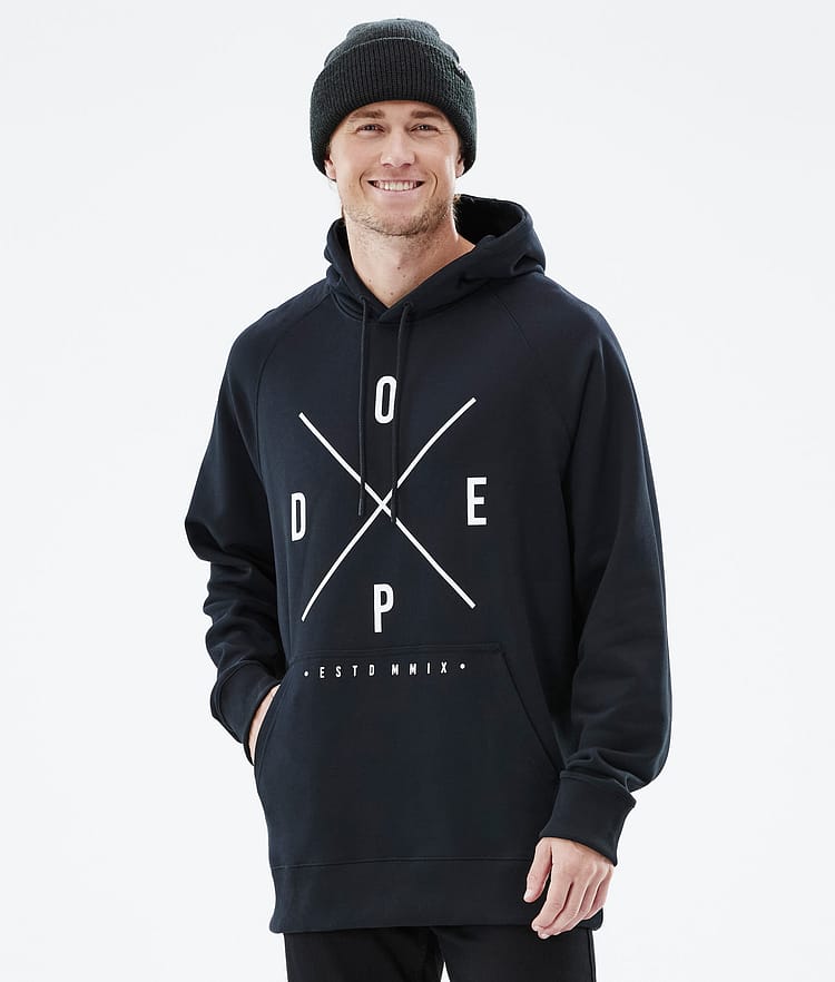 Dope Common 2022 Hoodie Herren 2X-Up Black