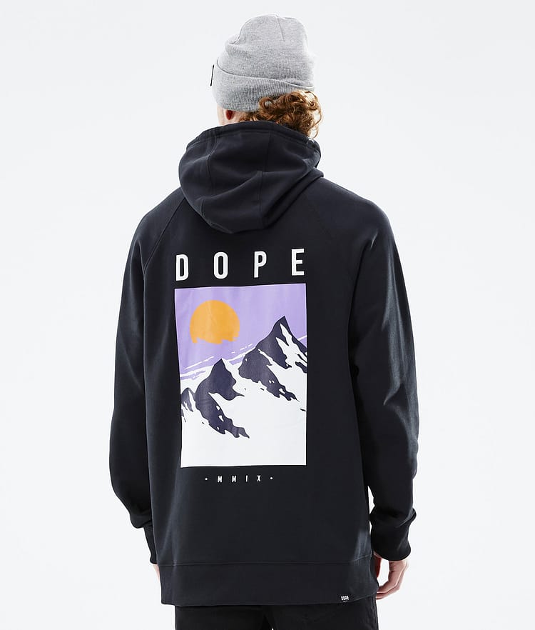 Dope Common 2022 Hoodie Herren Peak Black