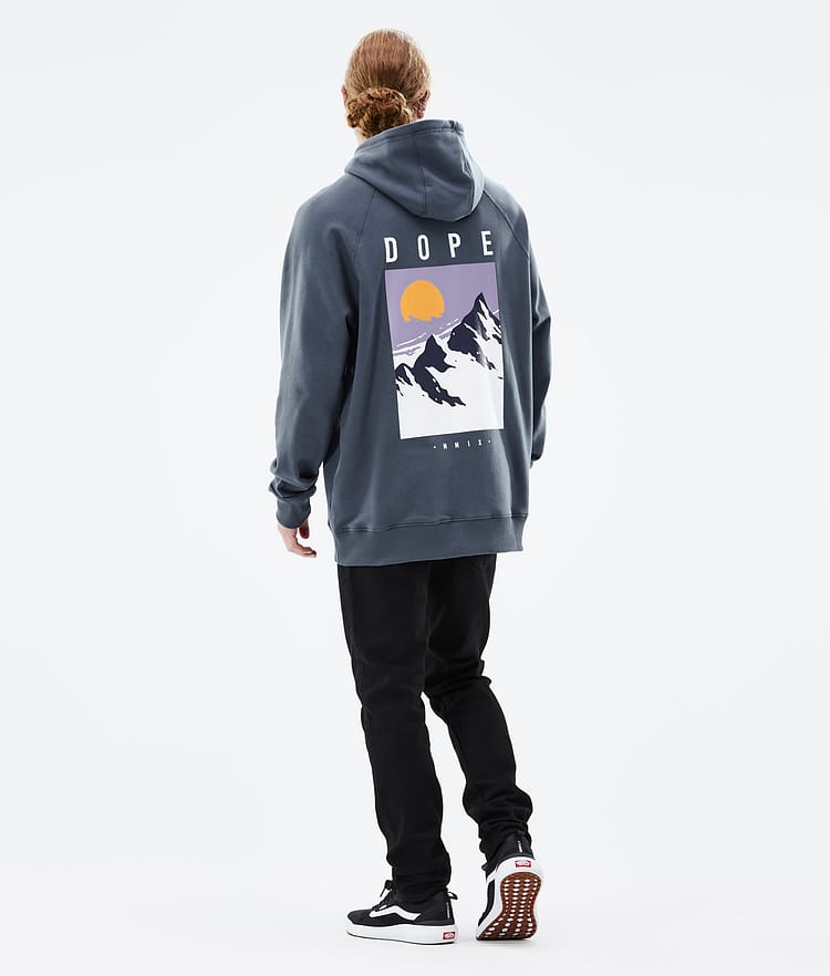 Dope Common 2022 Hoodie Herren Peak Metal Blue, Bild 4 von 6