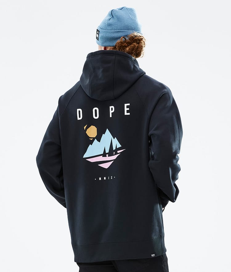 Dope Common 2022 Hoodie Herren Pine Black