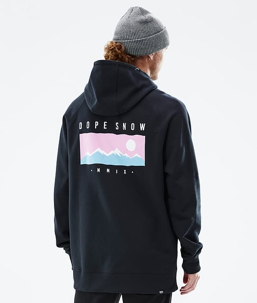 Dope Common 22 Hoodie Herren Range Black