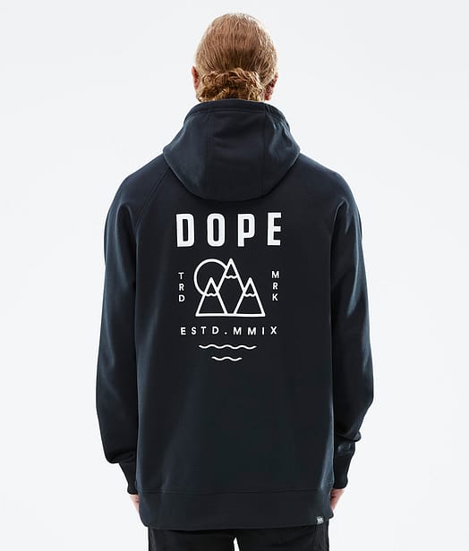 Dope Common 22 Hoodie Herren Summit Black