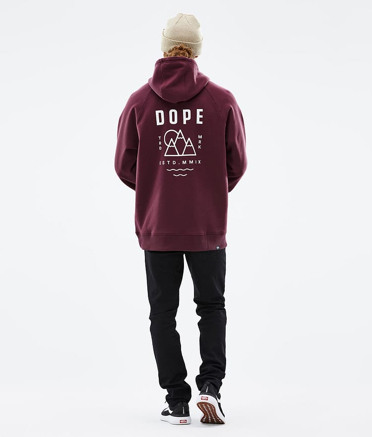 Dope Common 22 Hoodie Herren Summit Burgundy, Bild 4 von 6