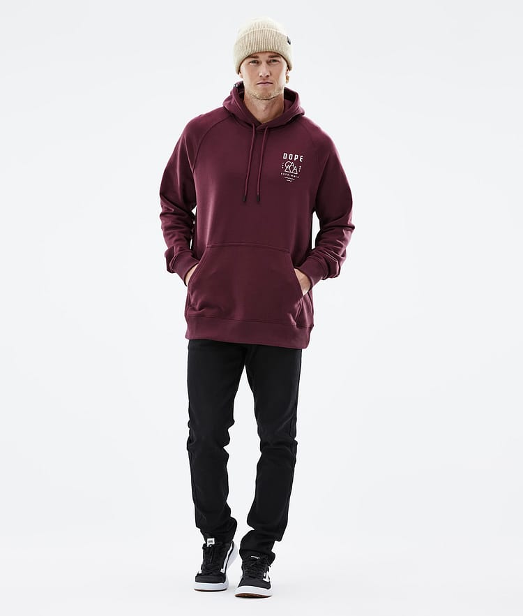 Dope Common 2022 Hoodie Herren Summit Burgundy