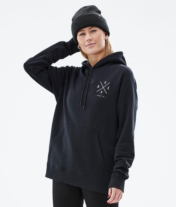 Dope Common W 2022 Hoodie Damen 2X-Up Black