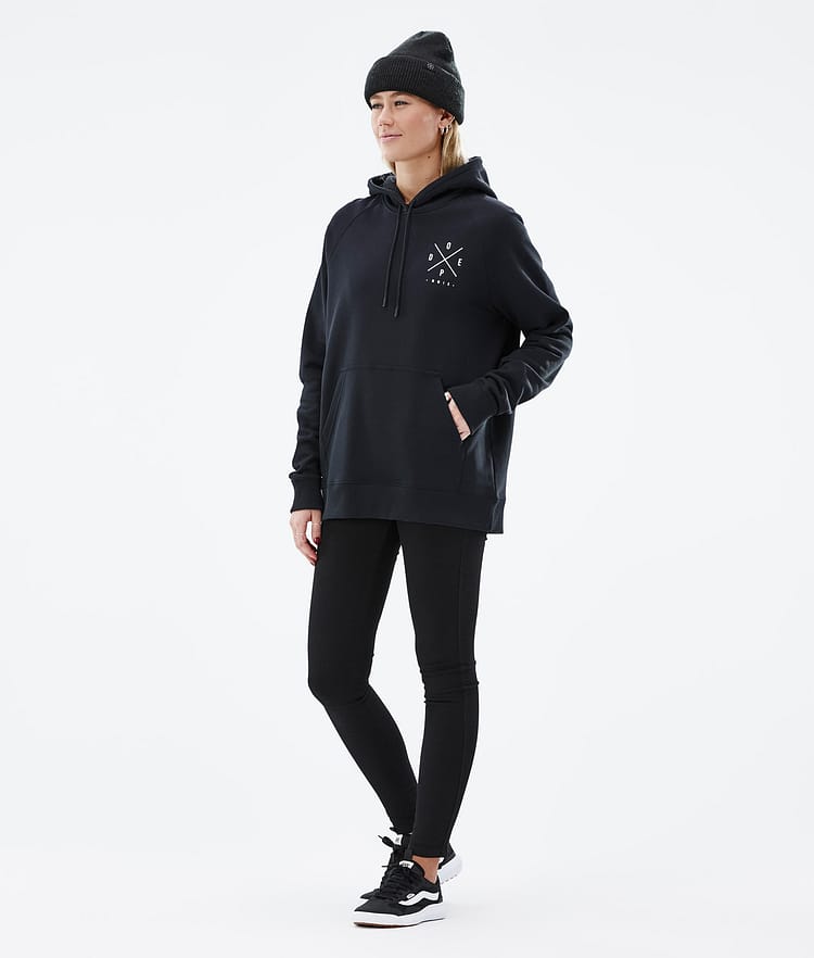 Dope Common W 2022 Hoodie Damen 2X-Up Black