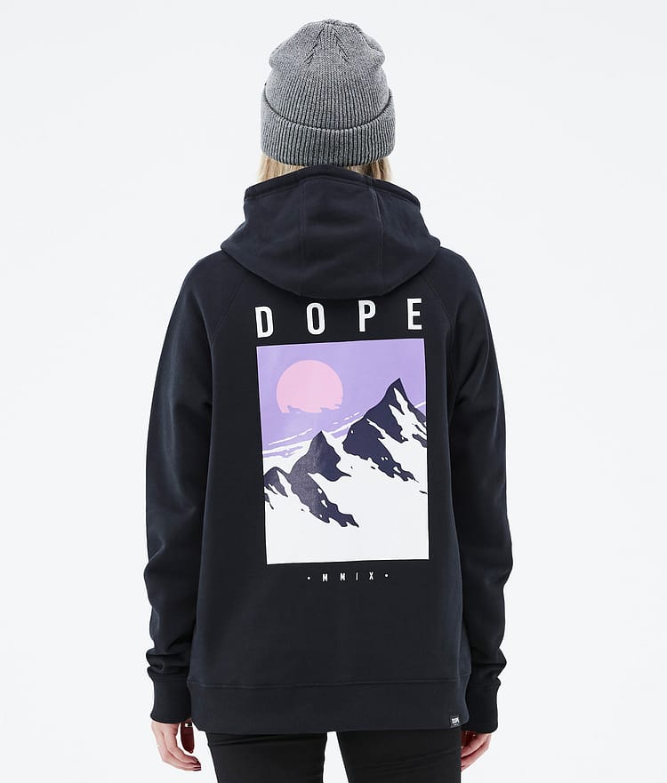 Dope Common W 22 Hoodie Damen Peak Black, Bild 1 von 6
