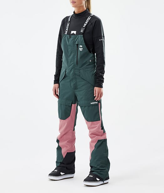 Montec Fawk W Snowboardhose Damen Dark Atlantic/Pink