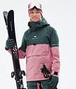 Montec Dune W Skijacke Damen Dark Atlantic/Pink