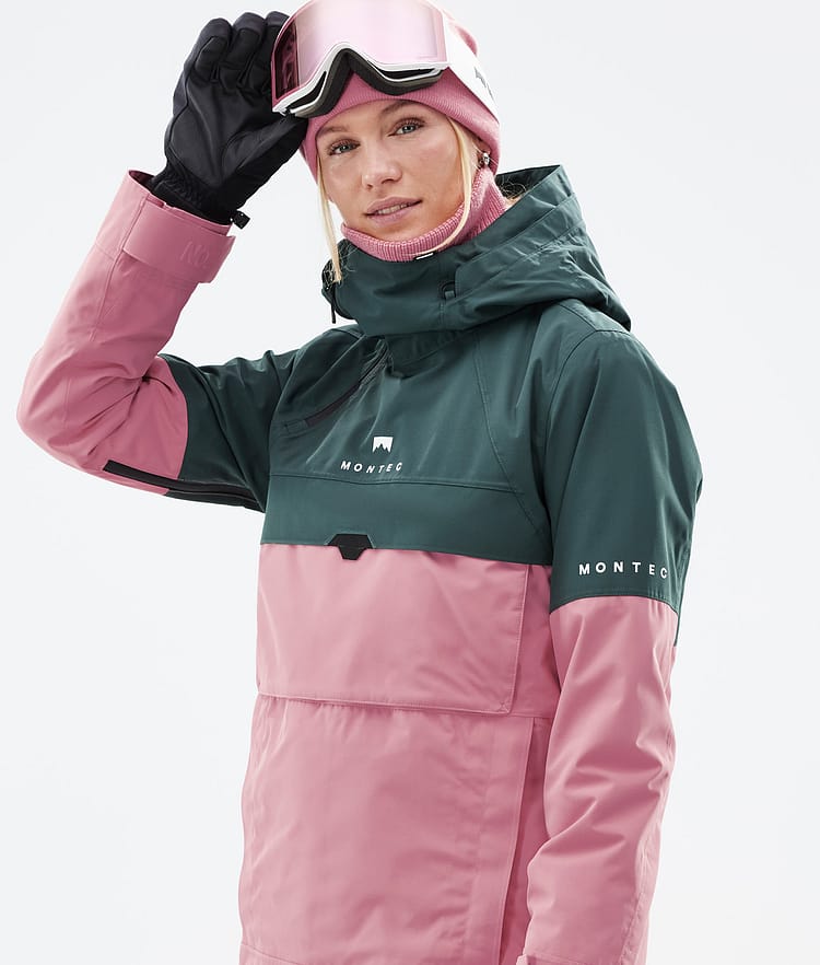 Montec Dune W Skijacke Damen Dark Atlantic/Pink