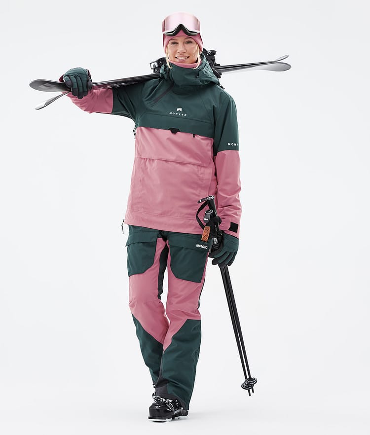 Montec Dune W Skijacke Damen Dark Atlantic/Pink, Bild 3 von 9