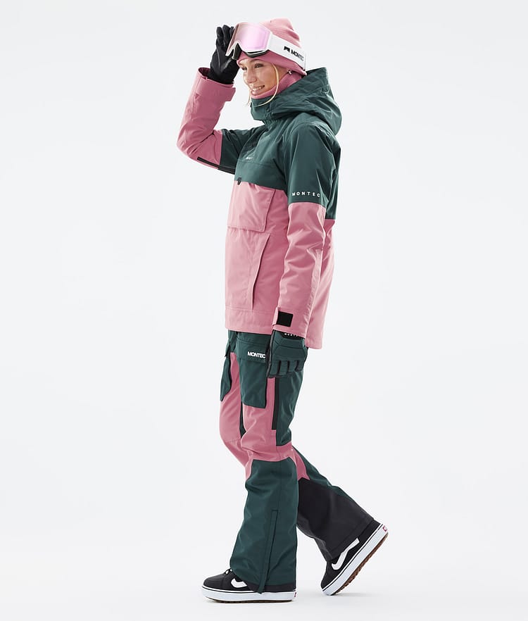 Montec Dune W Snowboardjacke Damen Dark Atlantic/Pink Renewed, Bild 4 von 9