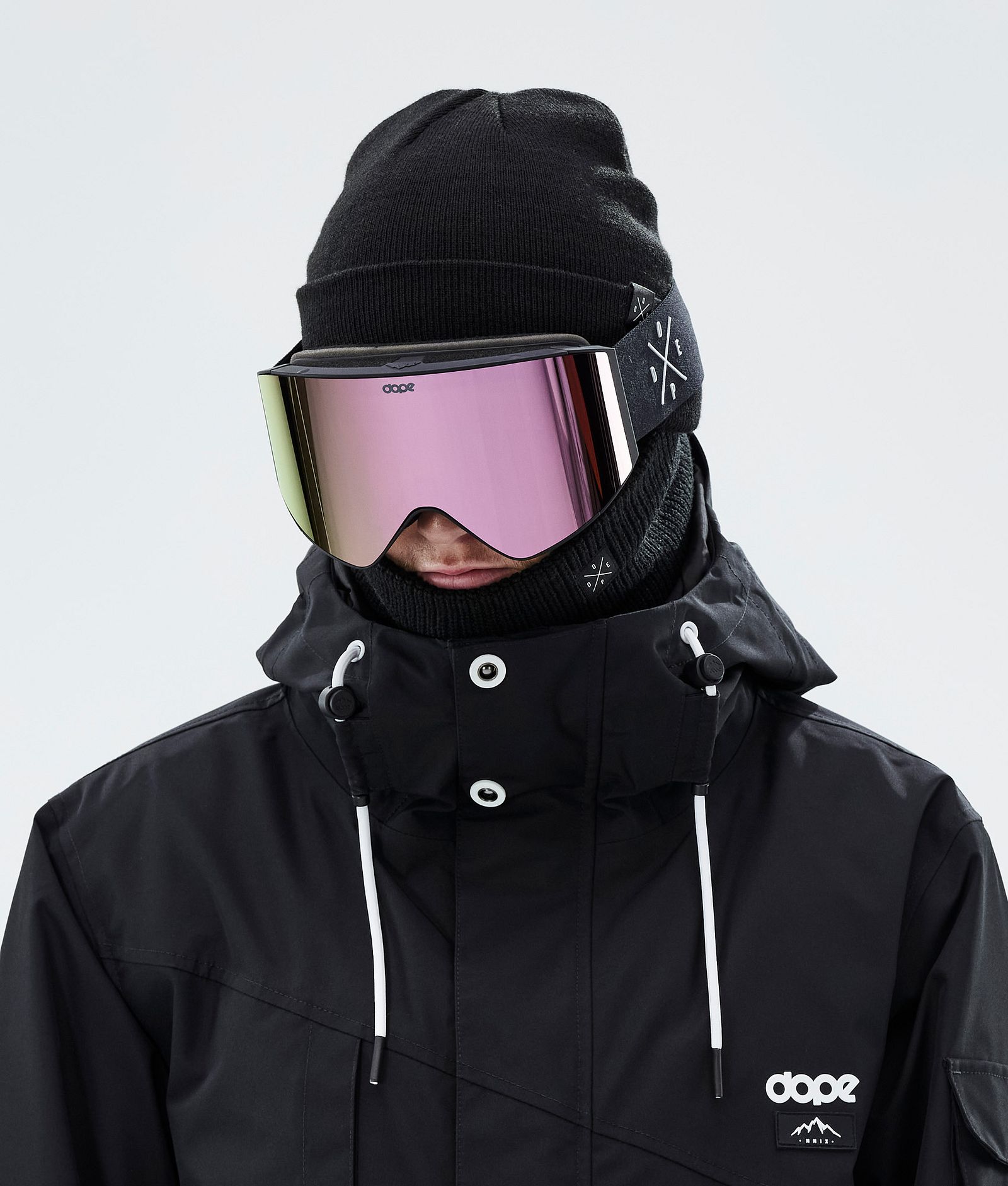 Dope Sight 2023 Skibrille Black W/Black Champagne Mirror, Bild 3 von 6
