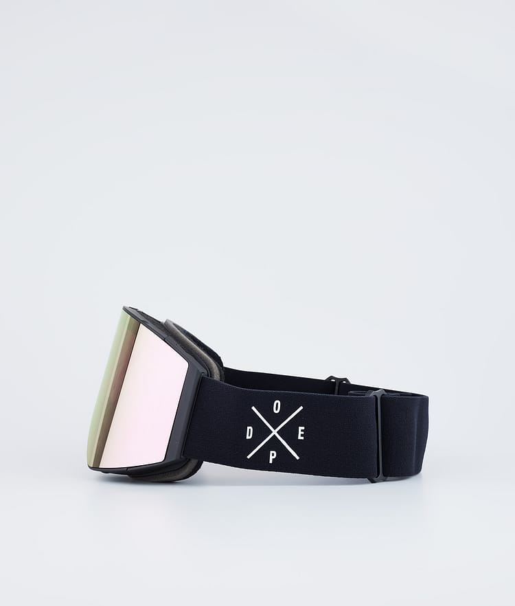 Dope Sight Skibrille Black W/Black Champagne Mirror