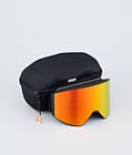 Dope Sight Skibrille Black W/Black Red Mirror, Bild 4 von 6