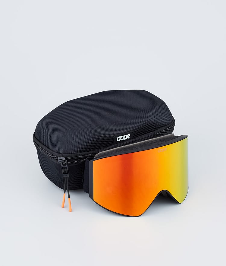Dope Sight 2023 Skibrille Black W/Black Red Mirror, Bild 4 von 6
