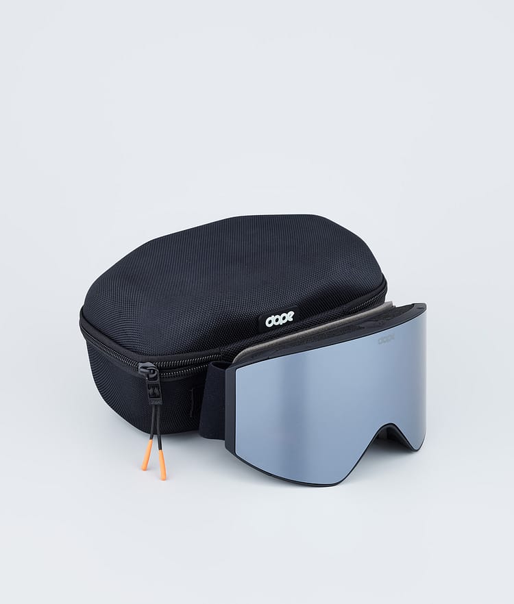 Dope Sight 2023 Skibrille Black W/Black Silver Mirror, Bild 4 von 6