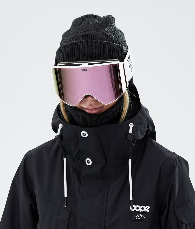 Dope Sight 2023 Skibrille White W/White Champagne Mirror, Bild 2 von 6