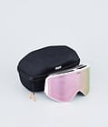 Dope Sight 2023 Skibrille White W/White Champagne Mirror, Bild 4 von 6
