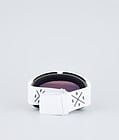 Dope Sight 2023 Skibrille White W/White Red Mirror, Bild 6 von 6