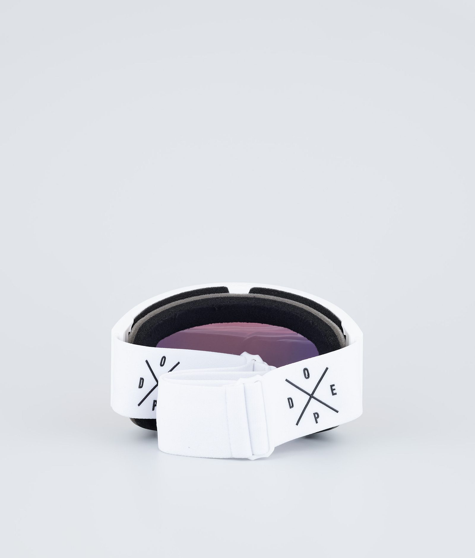 Dope Sight 2023 Skibrille White W/White Red Mirror, Bild 6 von 6